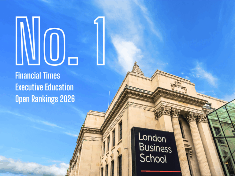 London Business School Tops Financial Times Executive Education Open Rankings 2026