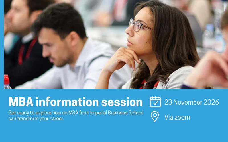 MBA Information Session - Imperial Business School