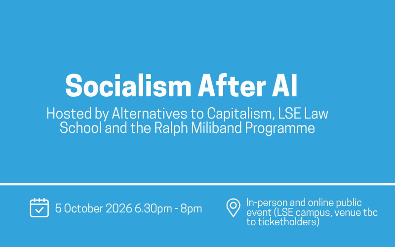 Socialism after AI